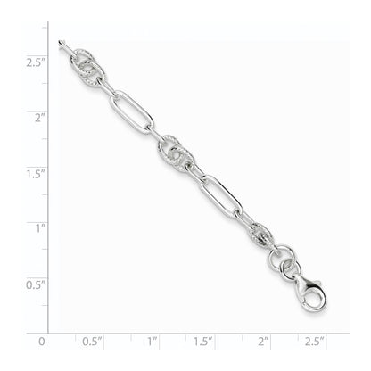 7.5 Inch Sterling Silver Bracelet