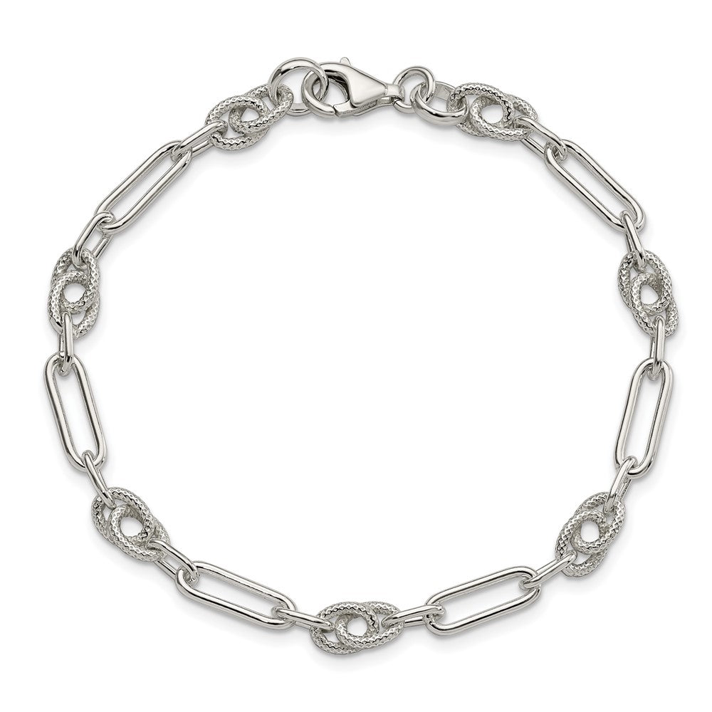 7.5 Inch Sterling Silver Bracelet