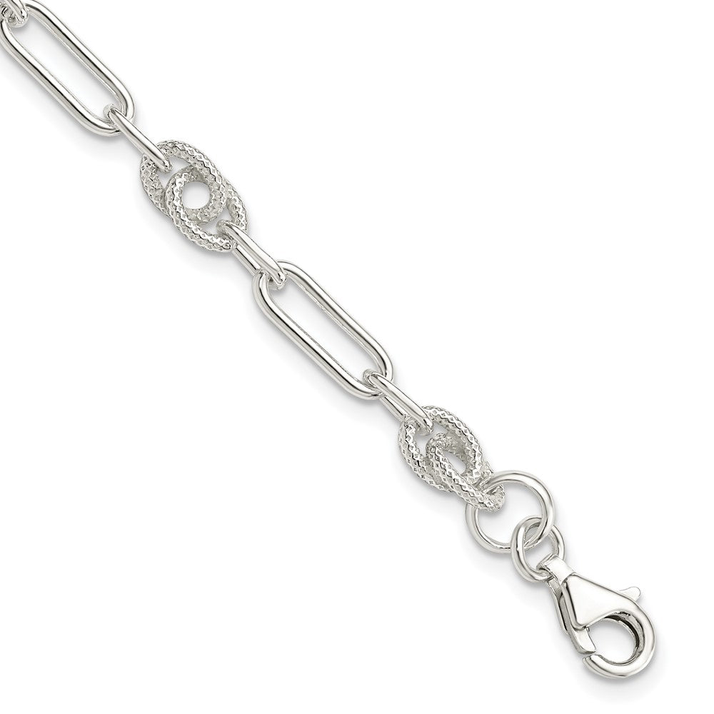 7.5 Inch Sterling Silver Bracelet