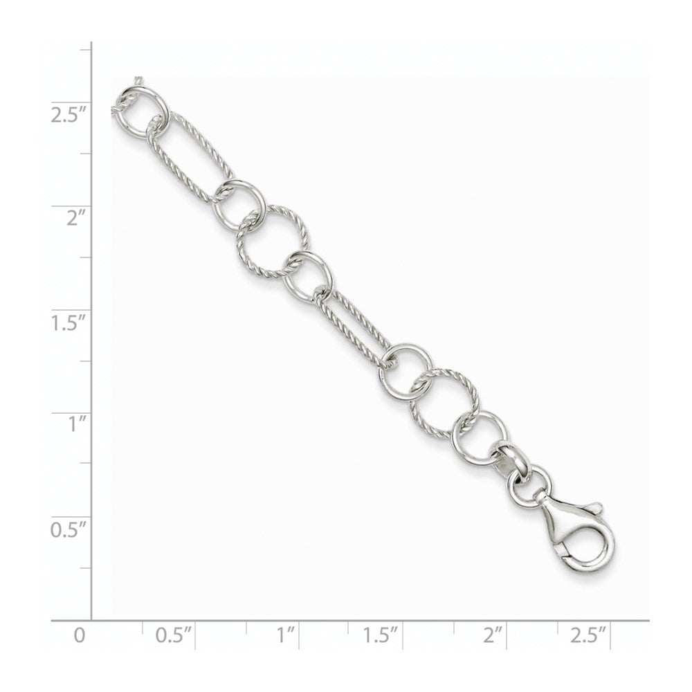 7.5 Inch Sterling Silver Bracelet