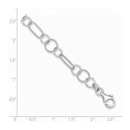 7.5 Inch Sterling Silver Bracelet