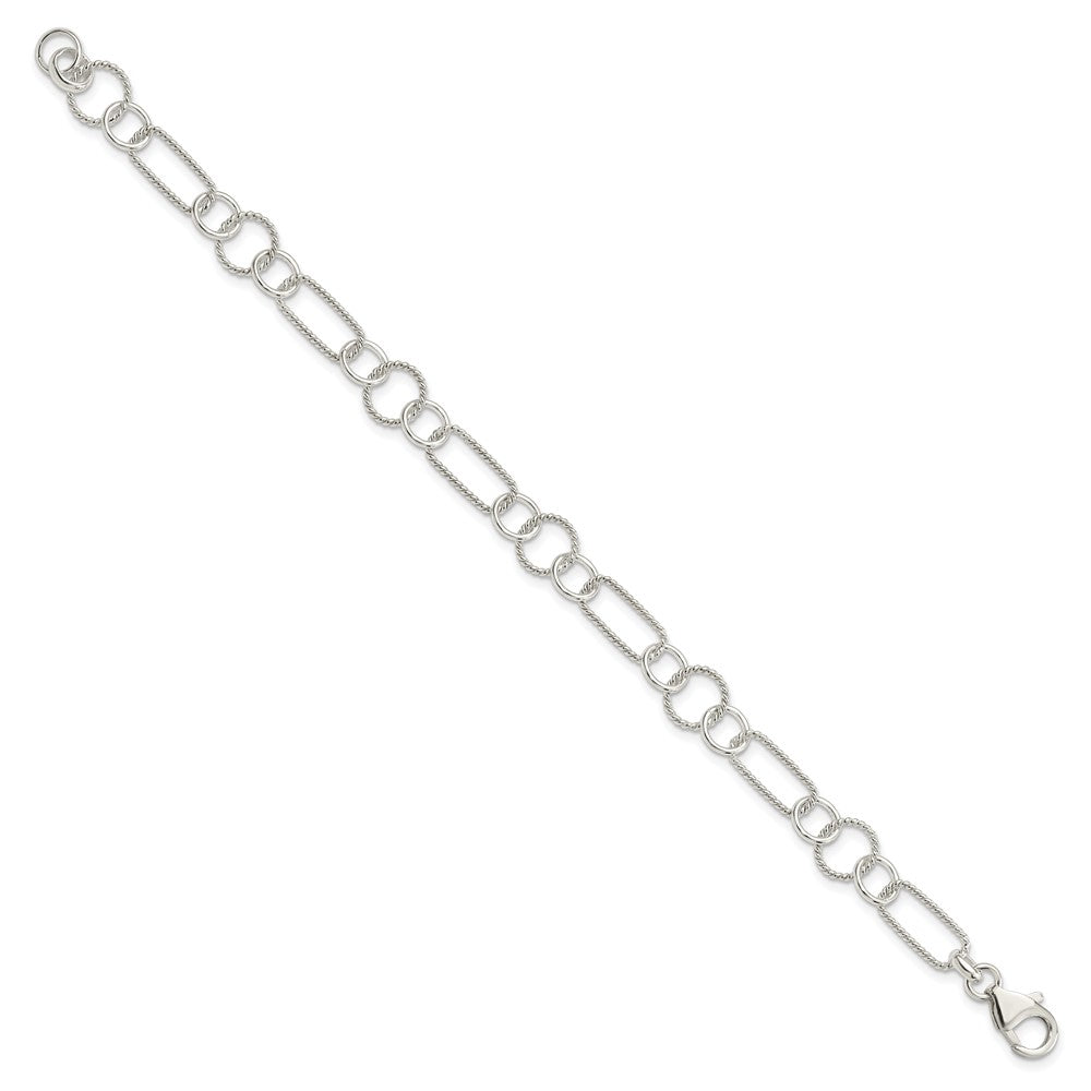 7.5 Inch Sterling Silver Bracelet