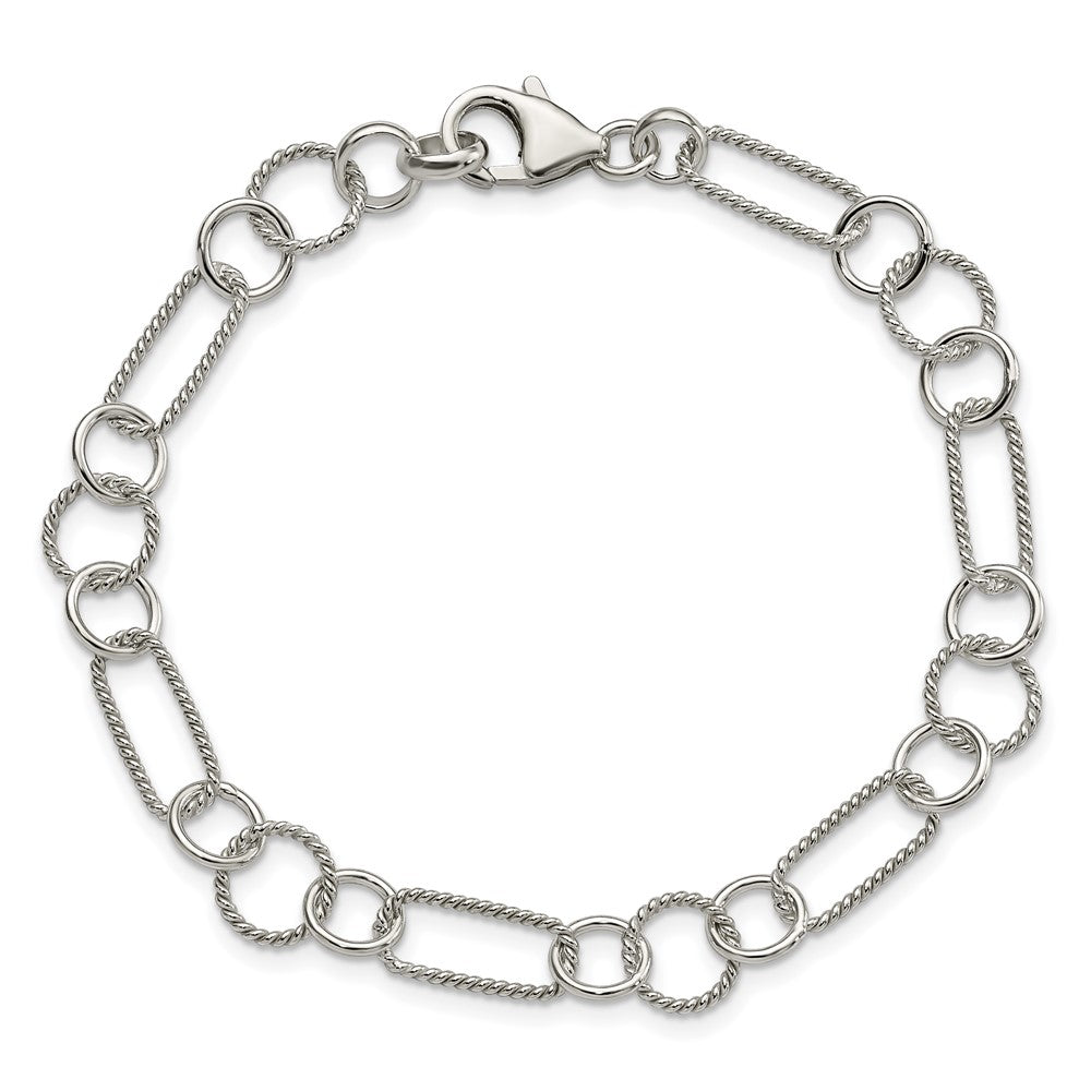 7.5 Inch Sterling Silver Bracelet