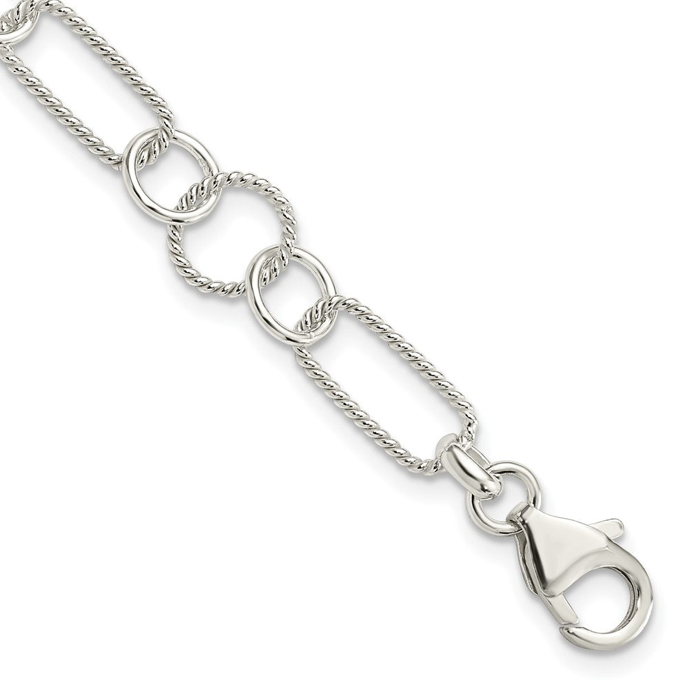 7.5 Inch Sterling Silver Bracelet