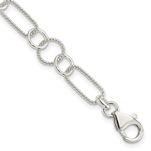 7.5 Inch Sterling Silver Bracelet