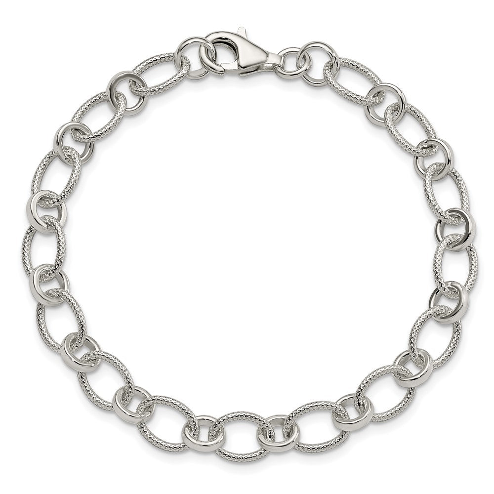 8.5 Inch Sterling Silver Bracelet