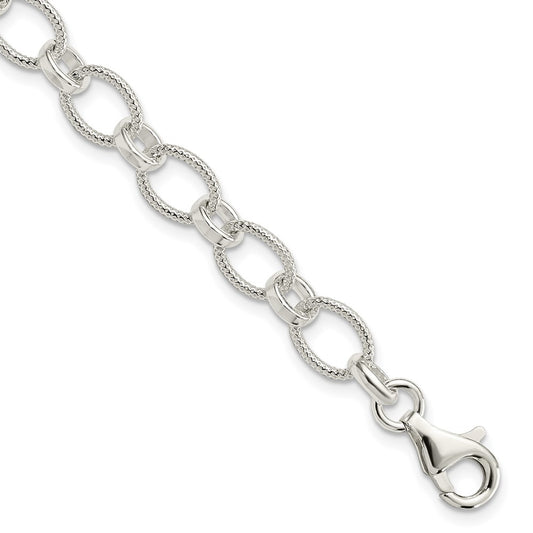 8.5 Inch Sterling Silver Bracelet