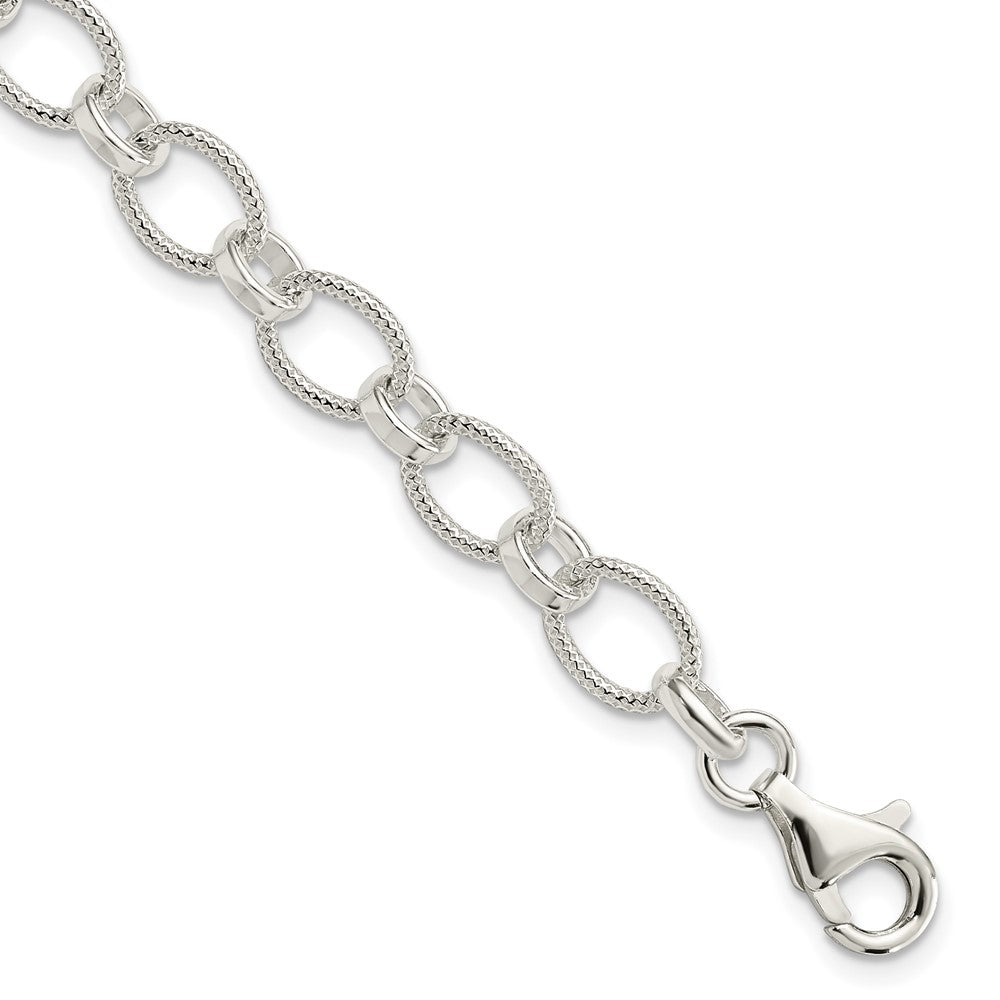 7.5 Inch Sterling Silver Bracelet