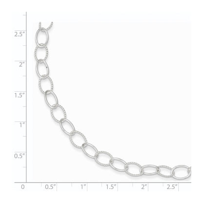 7.5 Inch Sterling Silver Fancy Bracelet