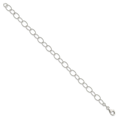7.5 Inch Sterling Silver Fancy Bracelet