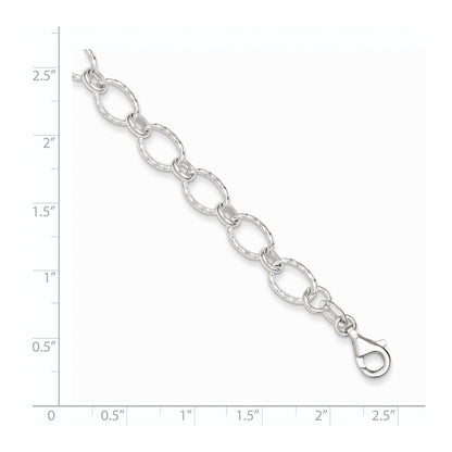 7.5 Inch Sterling Silver Fancy Bracelet
