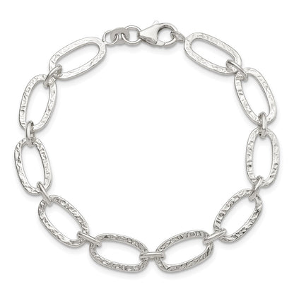 7.5 Inch Sterling Silver Fancy Bracelet