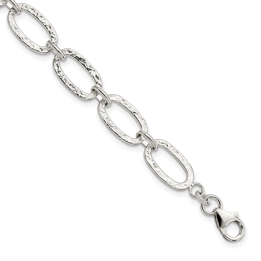 7.5 Inch Sterling Silver Fancy Bracelet