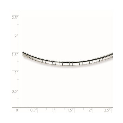 16 Inch Sterling Silver 2mm W/2 In Ext Cubetto Chain Necklace