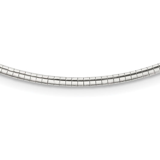 16 Inch Sterling Silver 2mm W/2 In Ext Cubetto Chain Necklace