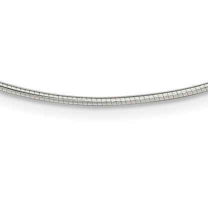 16 Inch Sterling Silver 1.6mm W/ 2In Extender Neckwire Chain Necklace