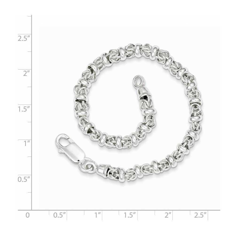 7.5 Inch Sterling Silver Polished Bracelet