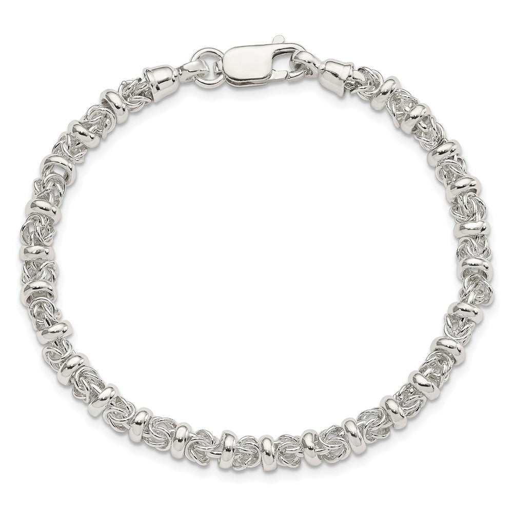 7.5 Inch Sterling Silver Polished Bracelet