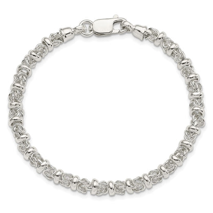 7.5 Inch Sterling Silver Polished Bracelet