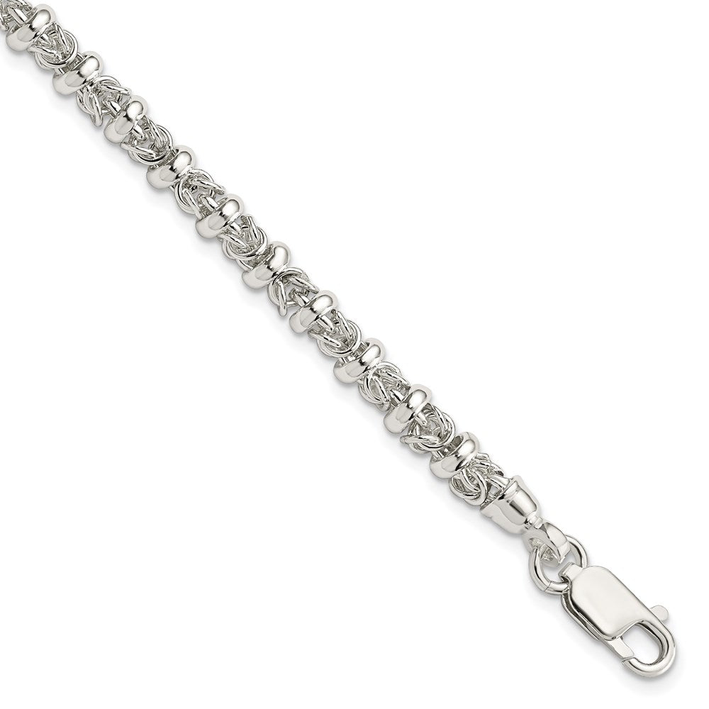 7.5 Inch Sterling Silver Polished Bracelet
