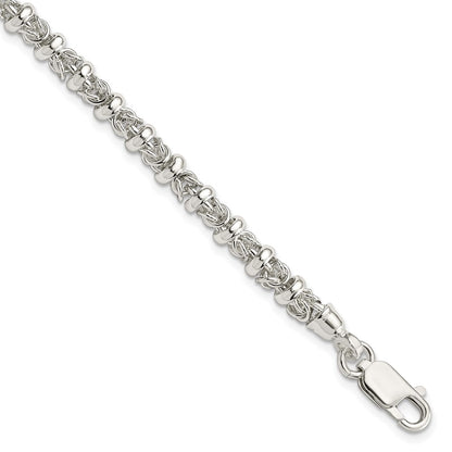 7.5 Inch Sterling Silver Polished Bracelet
