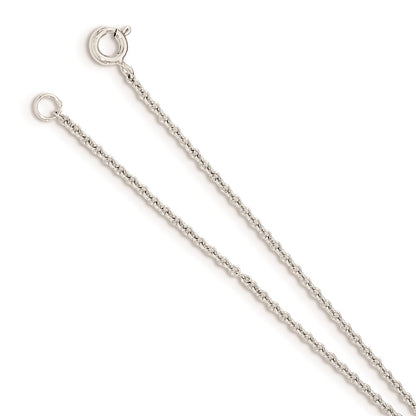 Sterling Silver Rh-Plat Polished Cz Four Leaf Clover Attached Ring/Bracelet