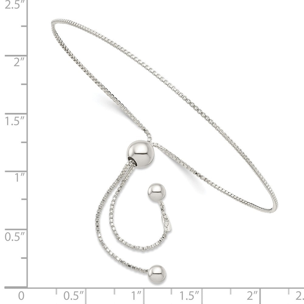 Sterling Silver Adjustable Bracelet