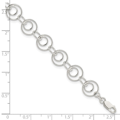 7.5 Inch Sterling Silver Link Bracelet
