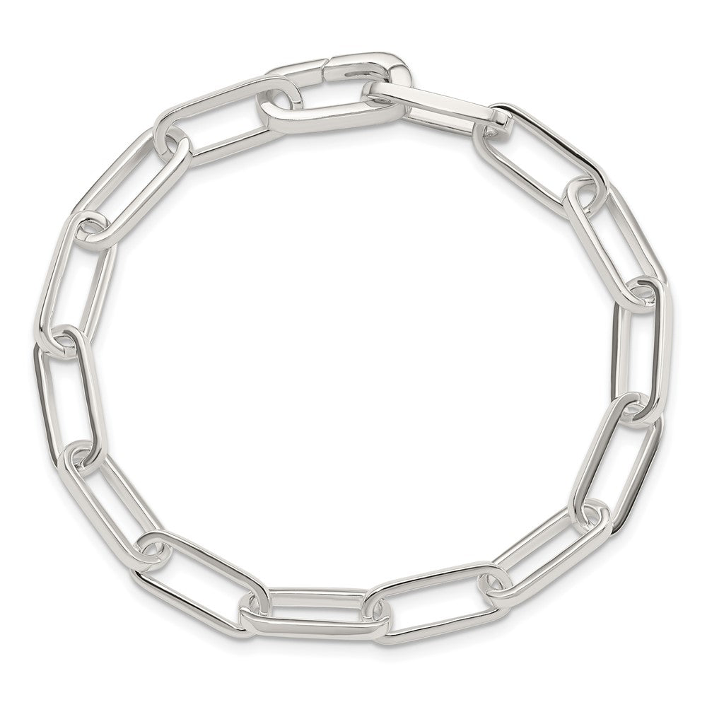 7.75 Inch Sterling Silver Polished Fancy Link Bracelet