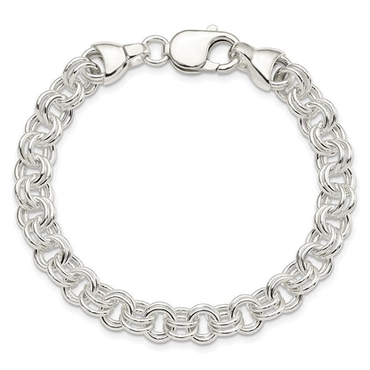 7.5 Inch Sterling Silver 7.5Inch Double Link Bracelet