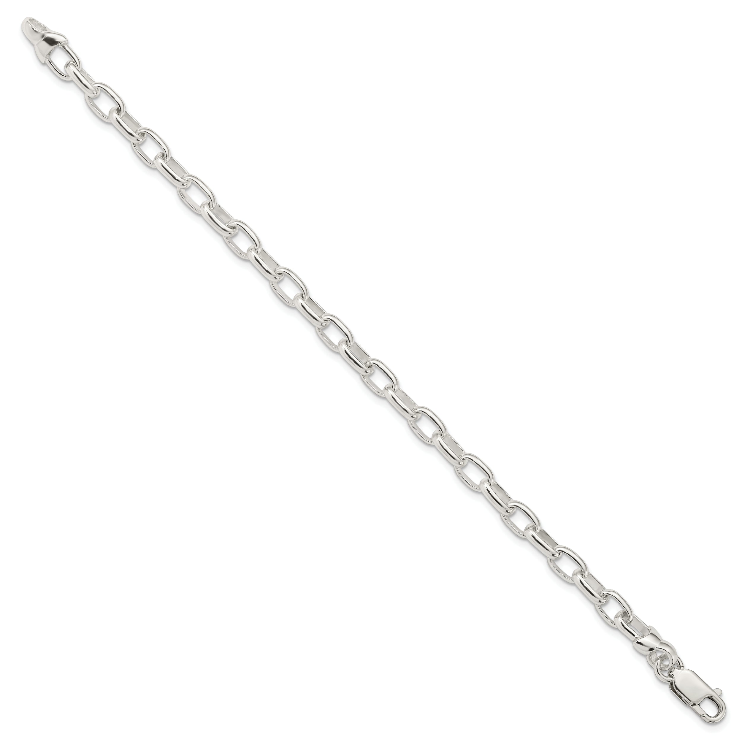 7.5 Inch Sterling Silver 7.5Inch Fancy Link Bracelet