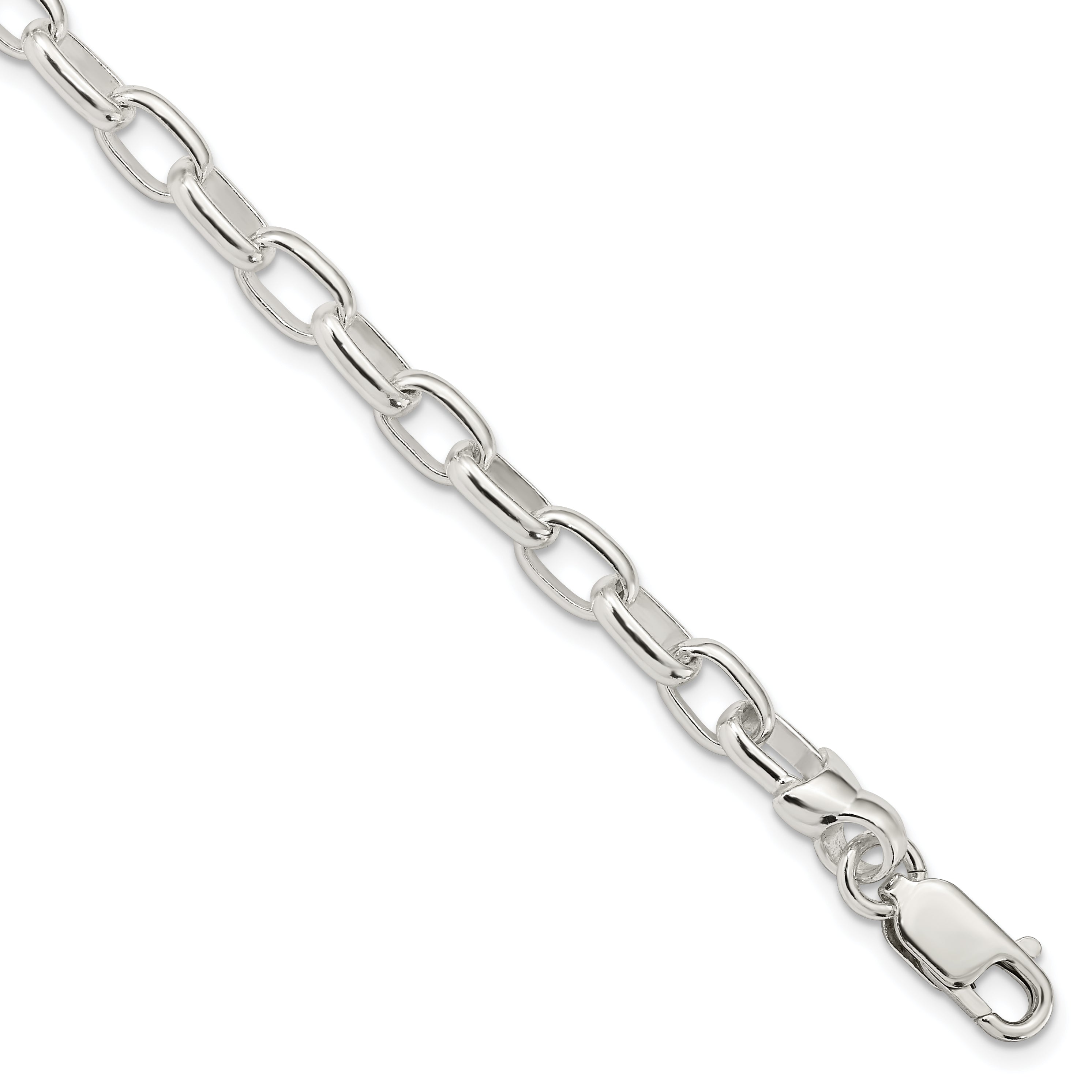 7.5 Inch Sterling Silver 7.5Inch Fancy Link Bracelet