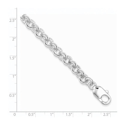 7.5 Inch Sterling Silver 7.5Inch Fancy Link Bracelet