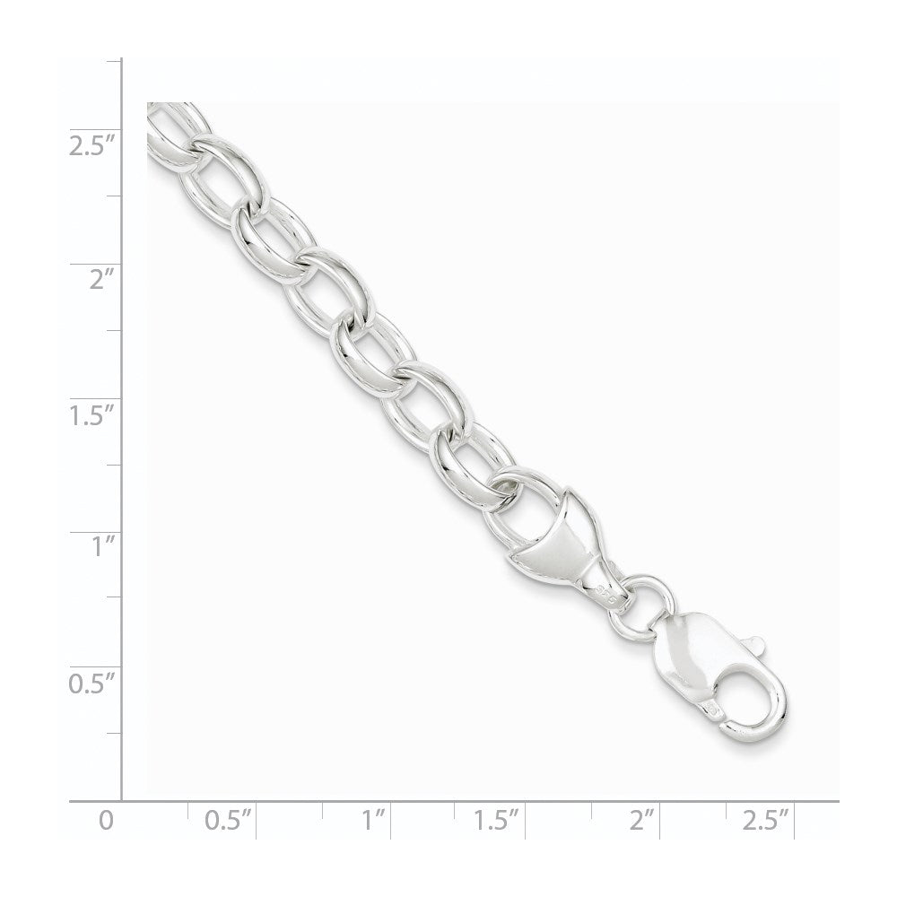 8.5 Inch Sterling Silver 8.5Inch Fancy Link Bracelet