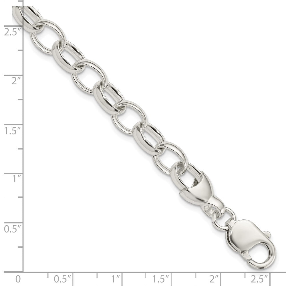 8.5 Inch Sterling Silver 8.5Inch Fancy Link Bracelet