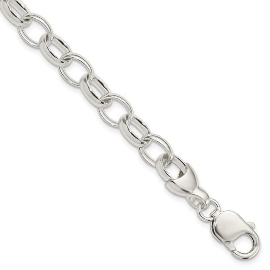 7.5 Inch Sterling Silver 7.5Inch Fancy Link Bracelet