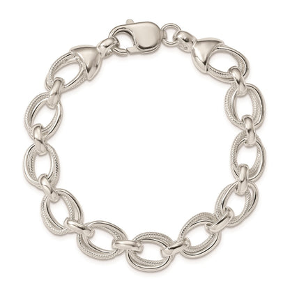 7.5 Inch Sterling Silver 7.5Inch Fancy Link Bracelet