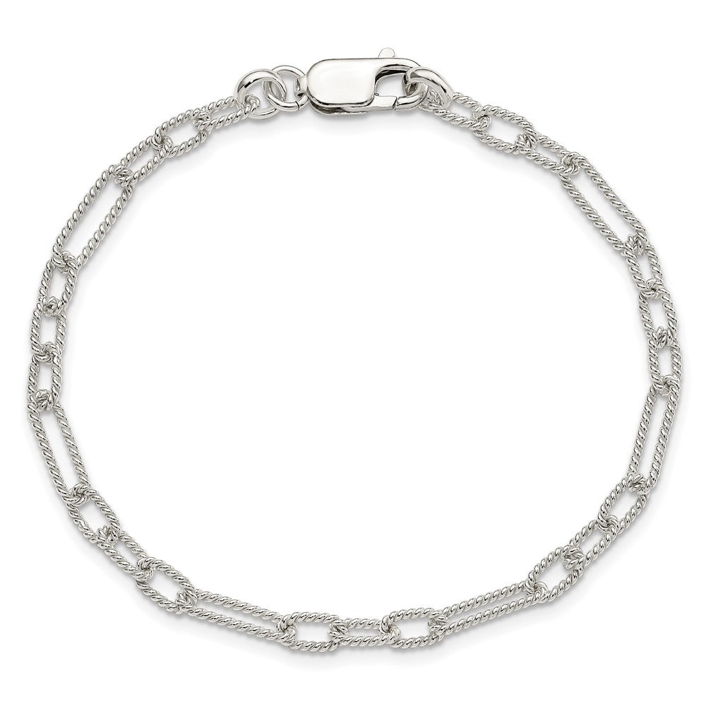 7.5 Inch Sterling Silver 7.5Inch Fancy Link Bracelet
