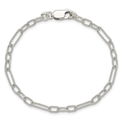 7.5 Inch Sterling Silver 7.5Inch Fancy Link Bracelet
