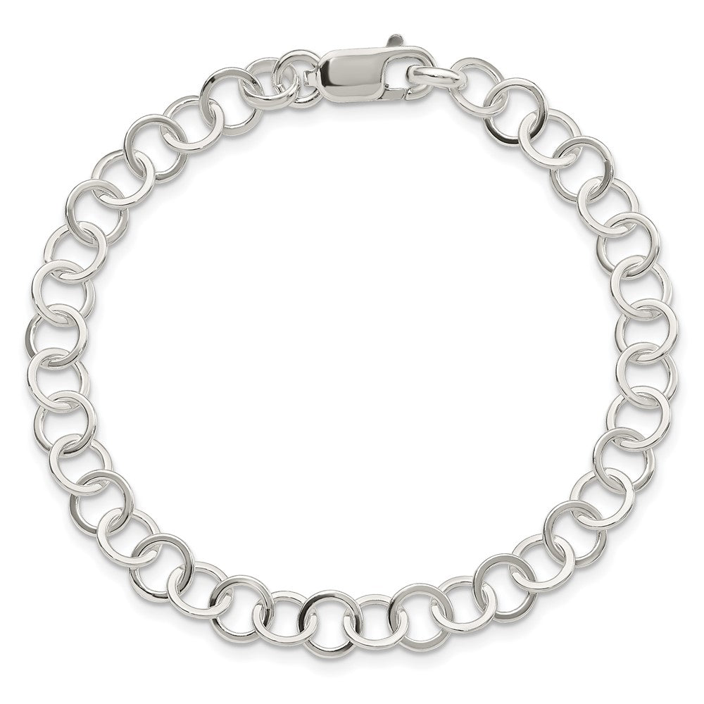 7.5 Inch Sterling Silver 7.5Inch Fancy Link Bracelet