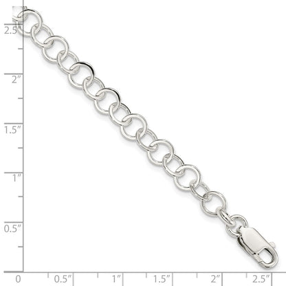 7.5 Inch Sterling Silver 7.5Inch Fancy Link Bracelet
