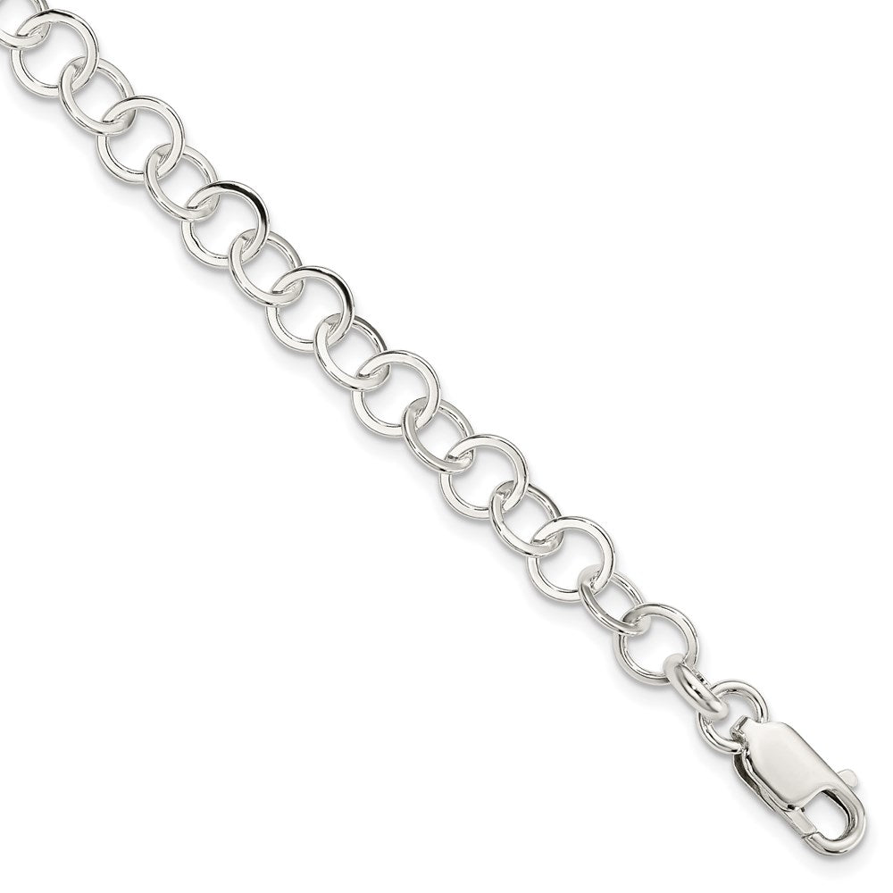 7.5 Inch Sterling Silver 7.5Inch Fancy Link Bracelet