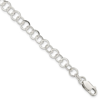 7.5 Inch Sterling Silver 7.5Inch Fancy Link Bracelet