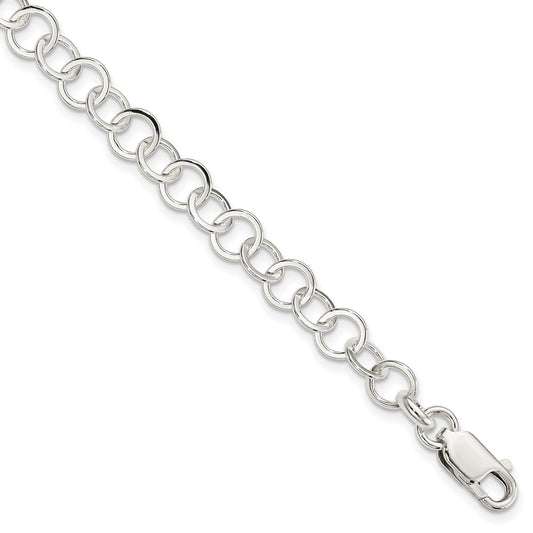 7.5 Inch Sterling Silver 7.5Inch Fancy Link Bracelet
