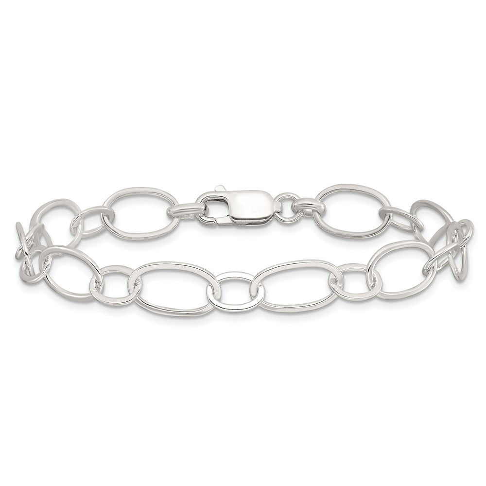 7.5 Inch Sterling Silver 7.5Inch Fancy Link Bracelet