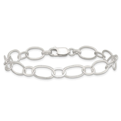 7.5 Inch Sterling Silver 7.5Inch Fancy Link Bracelet