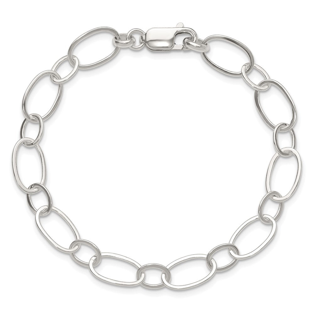 7.5 Inch Sterling Silver 7.5Inch Fancy Link Bracelet