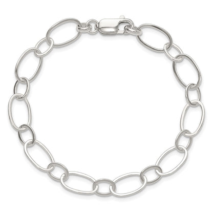 7.5 Inch Sterling Silver 7.5Inch Fancy Link Bracelet