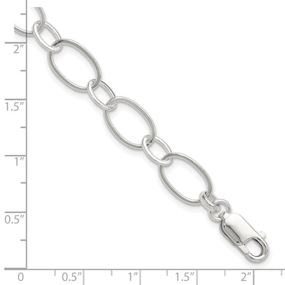 7.5 Inch Sterling Silver 7.5Inch Fancy Link Bracelet