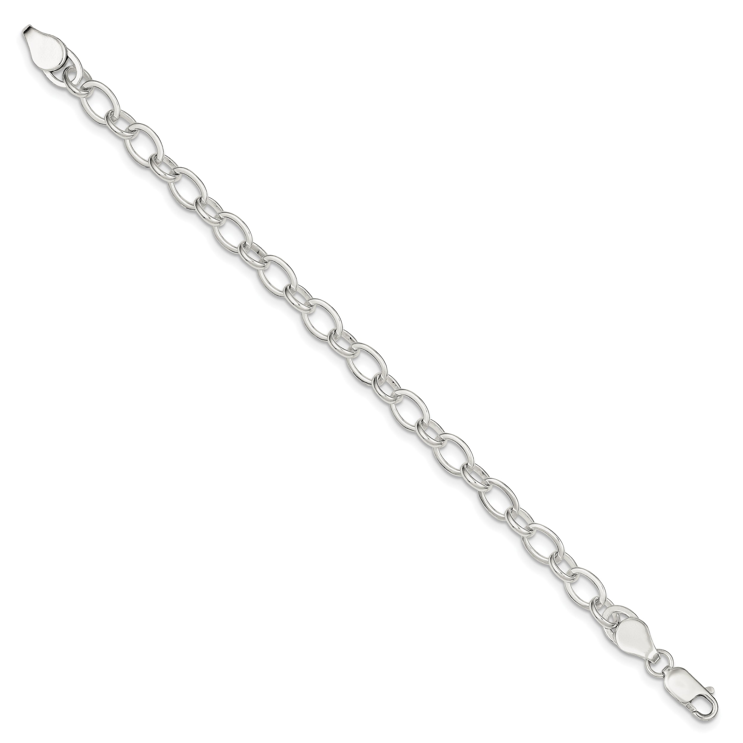 8.5 Inch Sterling Silver 8.5Inch Fancy Link Bracelet